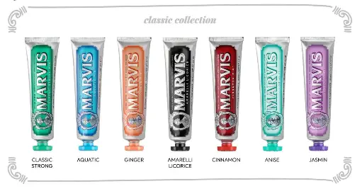 Wholesale Marvis Toothpaste Collection 